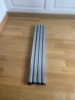 4 Tischbeine Metall vielleicht von USM Haller