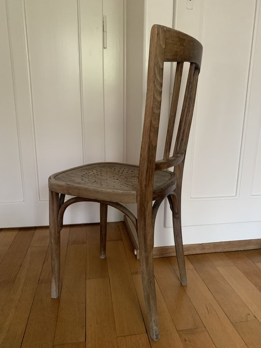 Horgen Glarus Chaises: Klassischer Bistro Stuhl von Horgen Glarus – D'occasion à Bern par SamuelH02 1