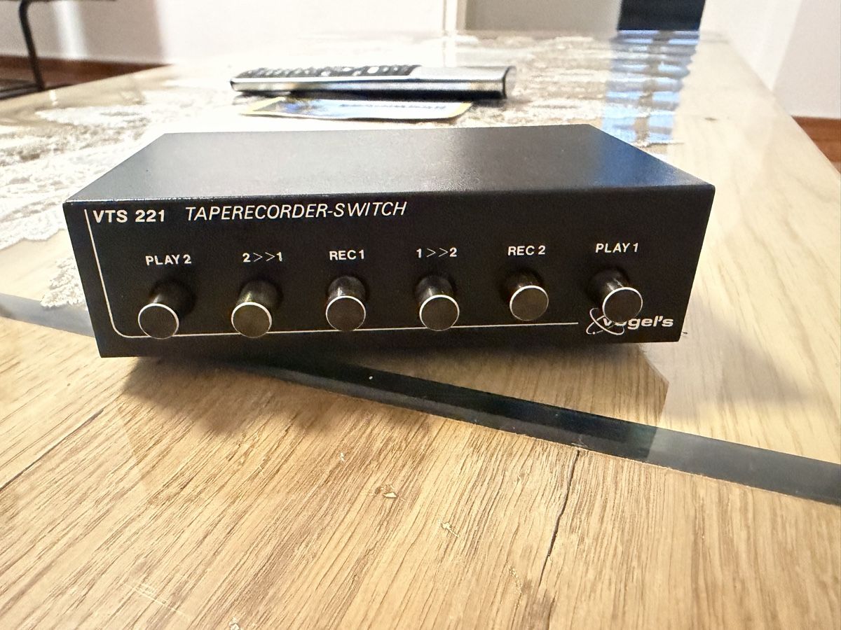 Aufnahmegeräte: Vogel's VTS 221 Taperecorder Switch – Gebraucht aus Trimbach von SABO-61 1
