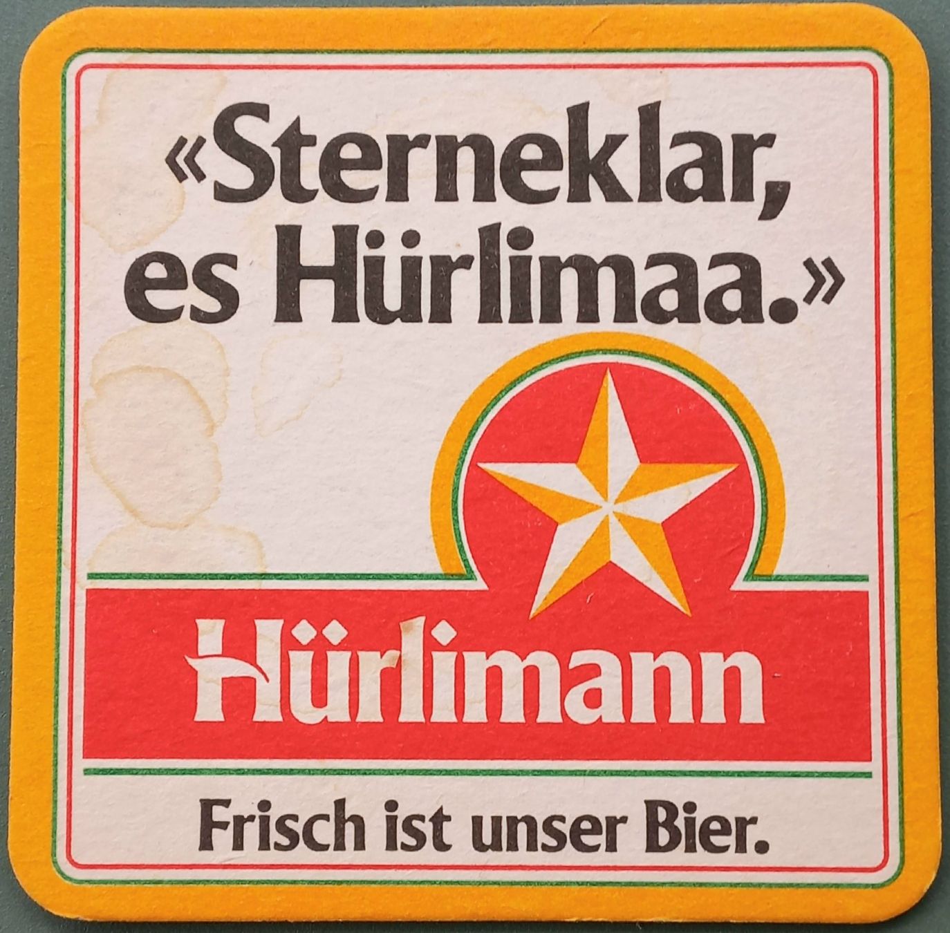 Hürlimann Sottobicchieri: Bierdeckel - Hürlimann - CH – Usato da Niederuzwil venduto da lubimaja