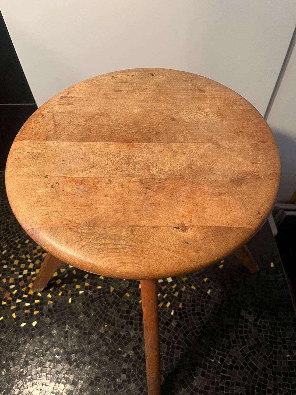 Sgabelli: Vintage Hocker drehbar – Usato da Zürich venduto da Luftibus01 2