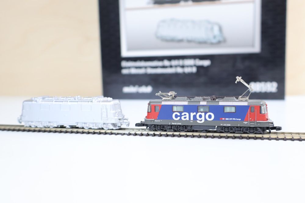 Märklin mini club SBB Re 421 Cargo E-Lok 88592 - Top Modell (Gebraucht ...