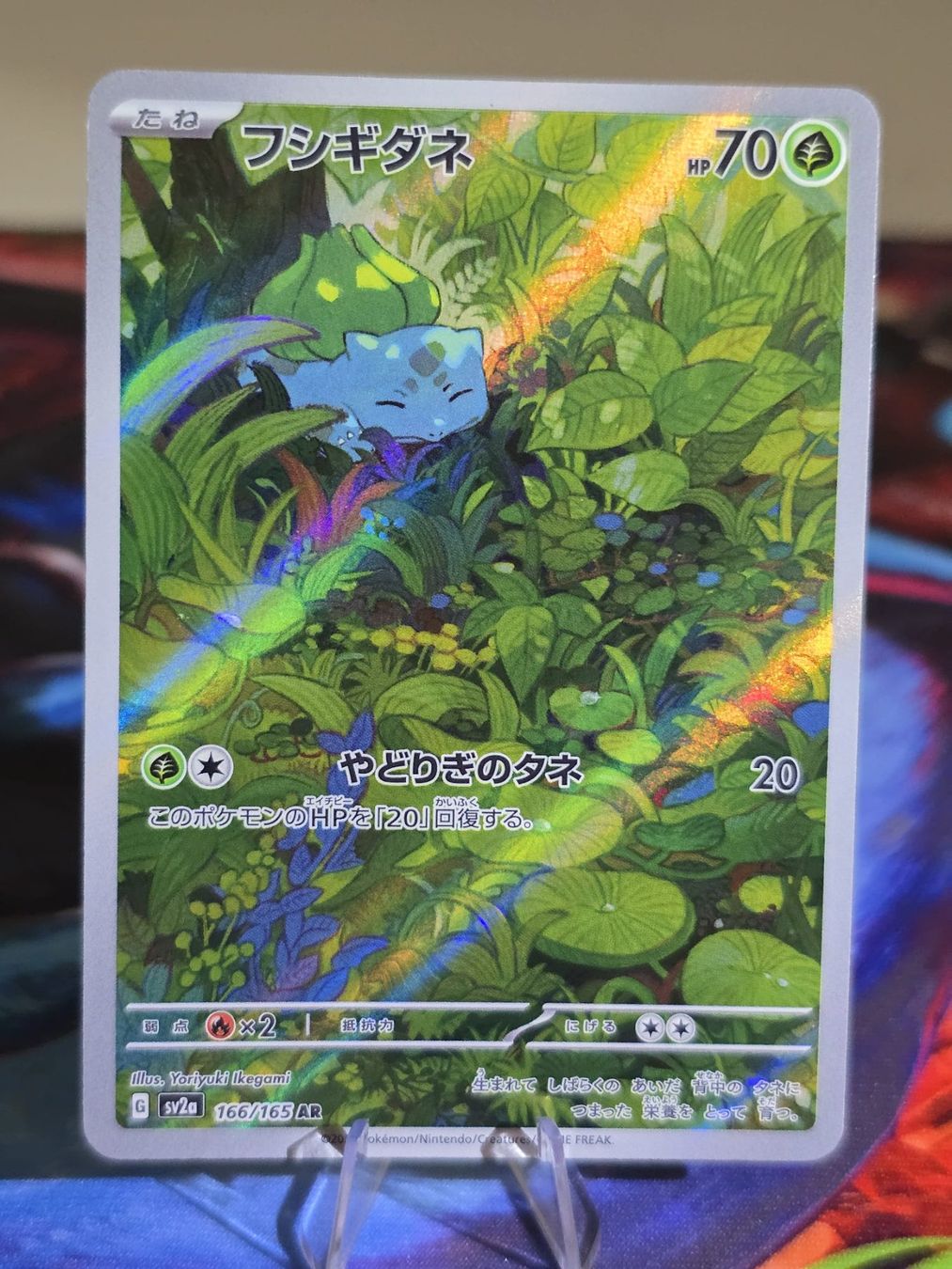Pokémon Carte collezionabili: Bisasam (sv2a 166) – Usato da Reinach AG venduto da AkuyakuTCG