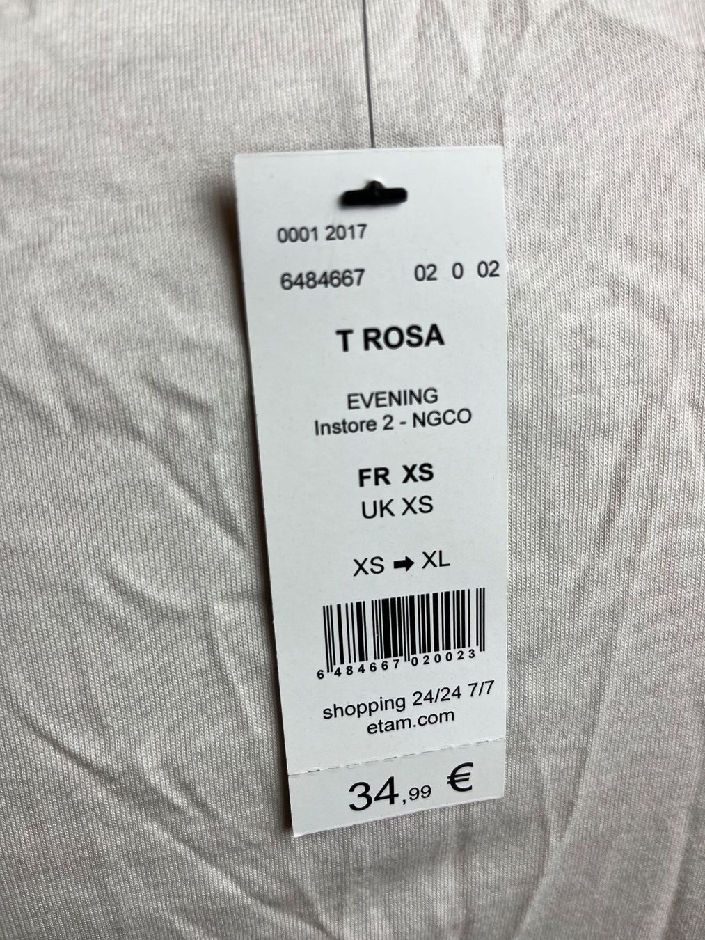 Etam T-Shirts: Shirt, halbtransparent, Etam, Grösse XS – Neu (gemäss Beschreibung) aus Rudolfstetten von gst_g7xl 3