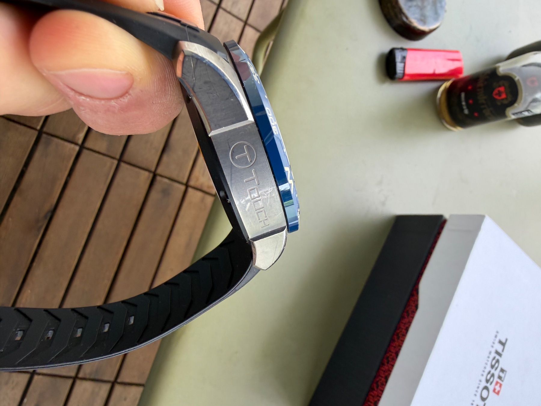 Tissot Orologi: Tissot T-Touch Connect Solar Jungfraubahn – Usato da Geroldswil venduto da Geni833 2