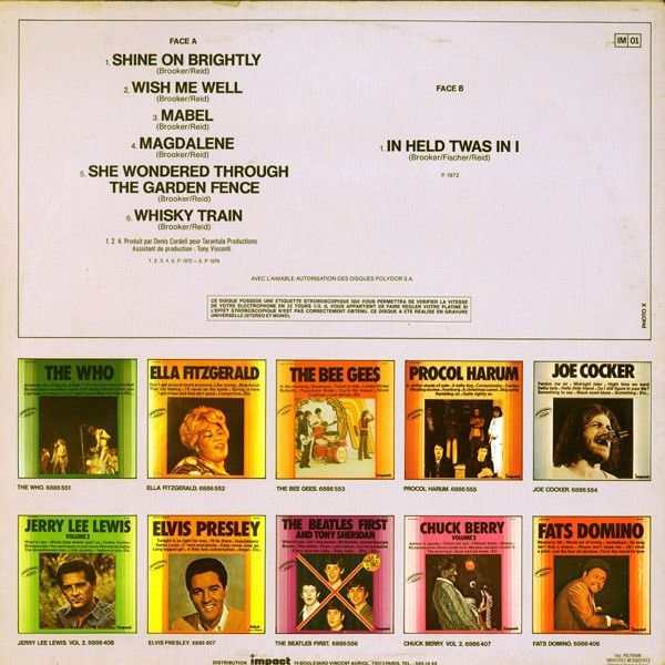 Dischi in vinile: PROCOL HARUM (LP) Procul Harum Volume 2 – Nuovo (secondo la descrizione) da Zürich venduto da Tarafo5 1