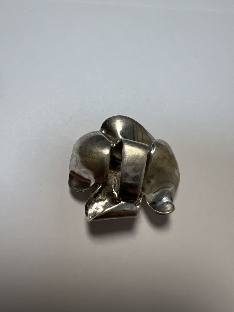 Ciondoli: Pendentif Argent Massif Design Abstrait – Usato da Chenens venduto da anasantos90 1