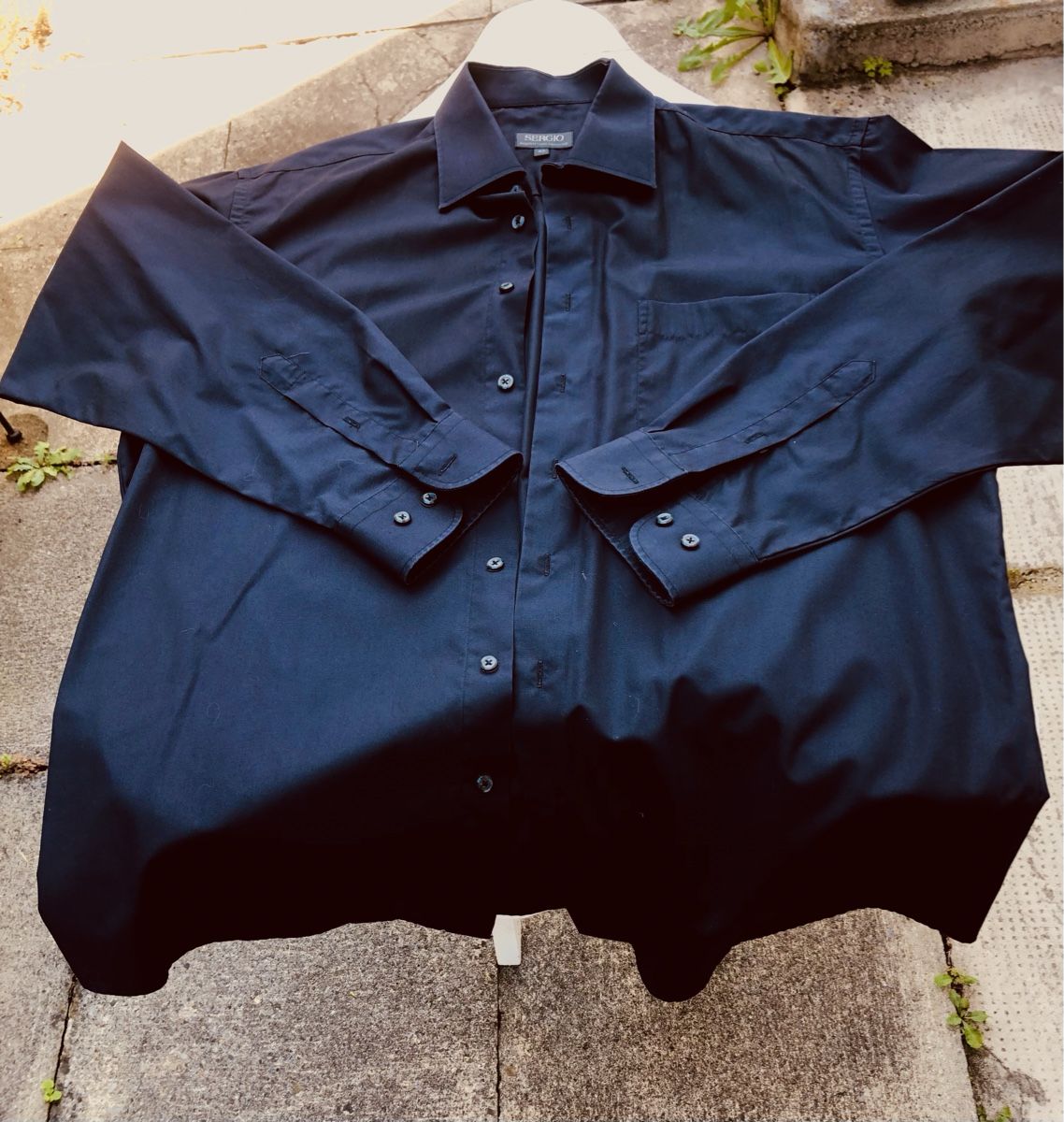 Camicie: Herren - Hemden schwarz 3 Stücke – Usato da Niederlenz venduto da lil_jxk8 2