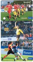 3 Taxcards S203 - S205 Fussballserie mit Chip GM4