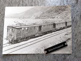 SBB Triebwagen Ce 4/6 Nr. 9808 mit Personenzug - Foto-AK