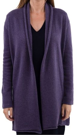 Balldiri 100% Kaschmir Jacke Strickjacke Damen 4-fädig M
