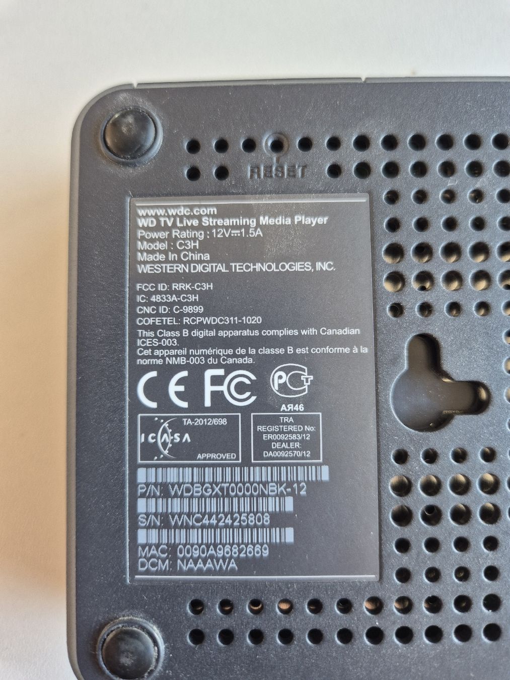 Western Digital Lettore multimediale & Streamer: WD TV Live Streaming Media Player – Nuovo (secondo la descrizione) da Zürich venduto da Corrosion 2