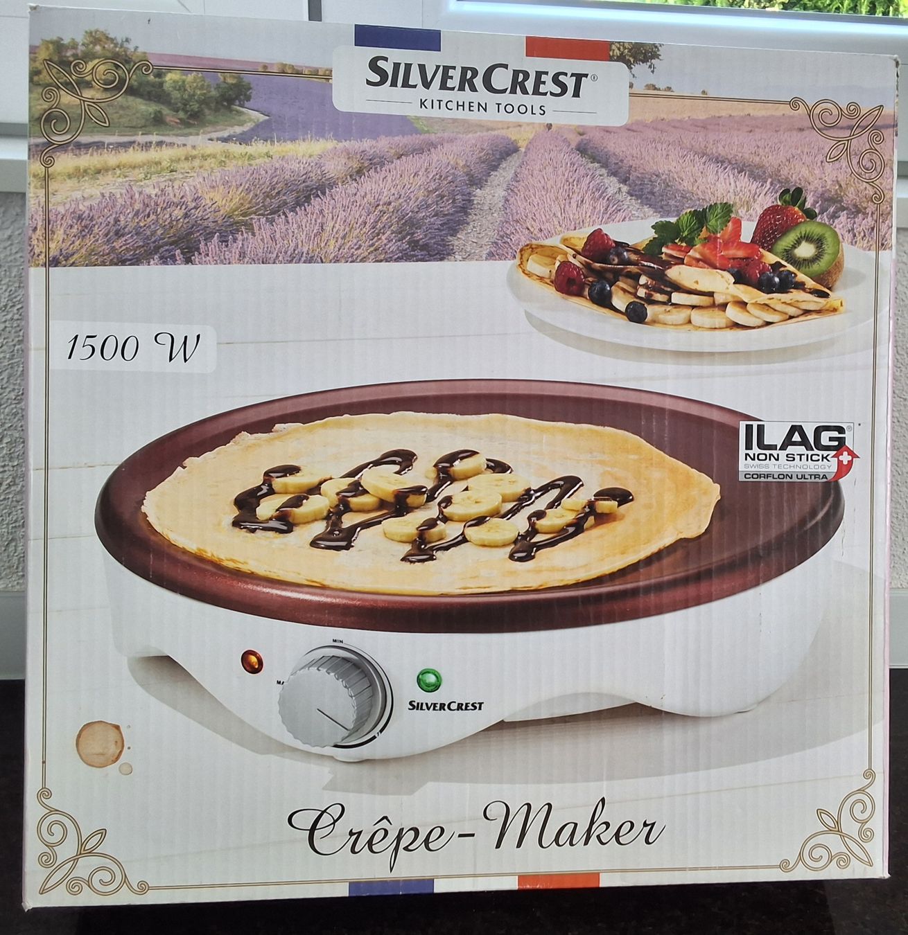 SilverCrest Elettrodomestici da cucina: Crèpe-Maker SILVER CREST  (Durchmesser Heizplatte: 34 cm) – Usato da Oftringen venduto da Waltereg 4