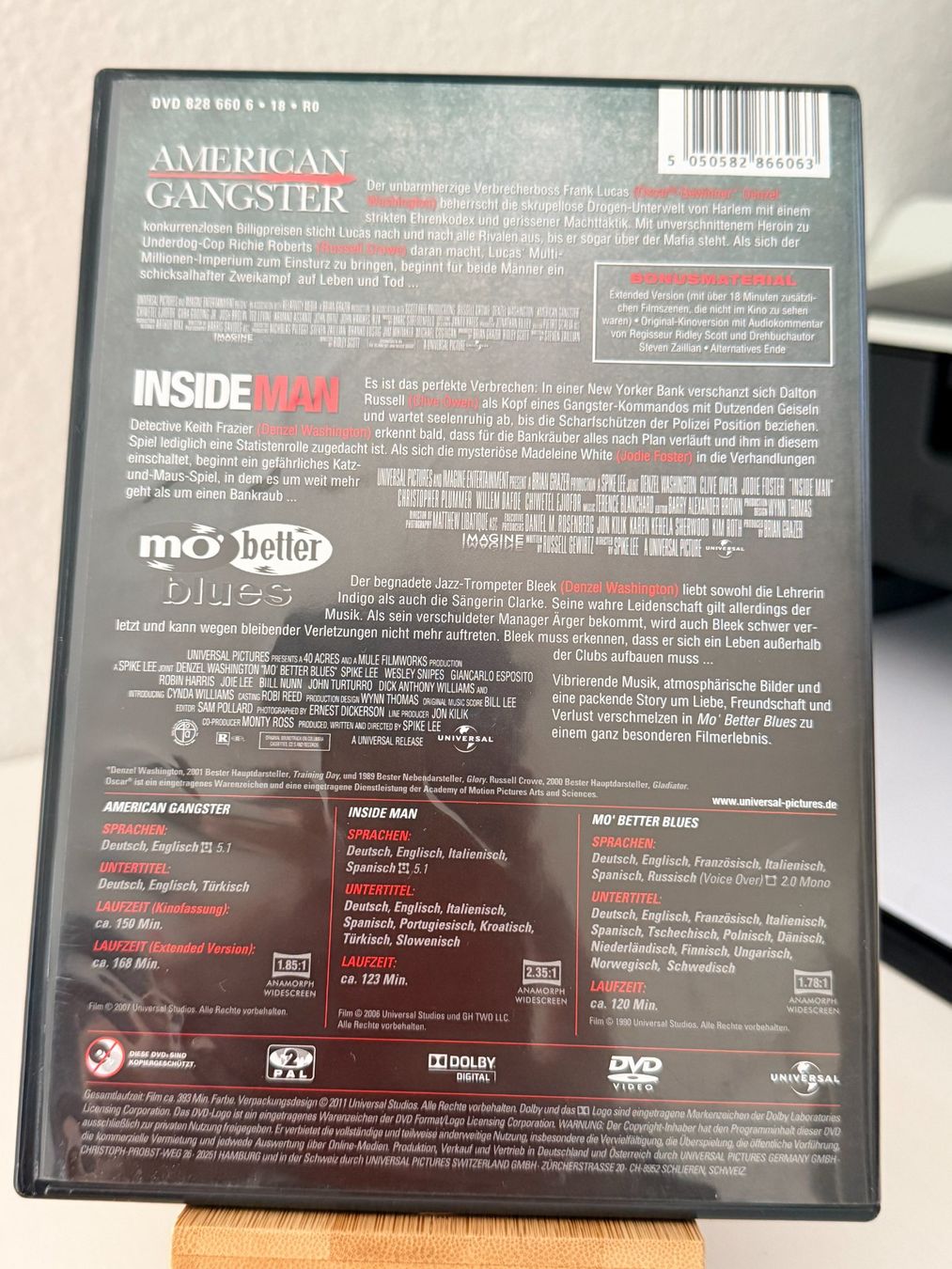 Tous les DVDs: Denzel Washington Collection – D'occasion à Binningen par samorga21 2