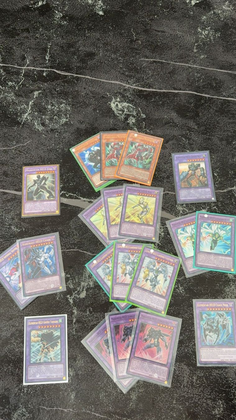 Yugioh Carte collezionabili: Yu-Gi-Oh! Maskierter HELD Collection – Usato da Frauenfeld venduto da tobiaskoestli1