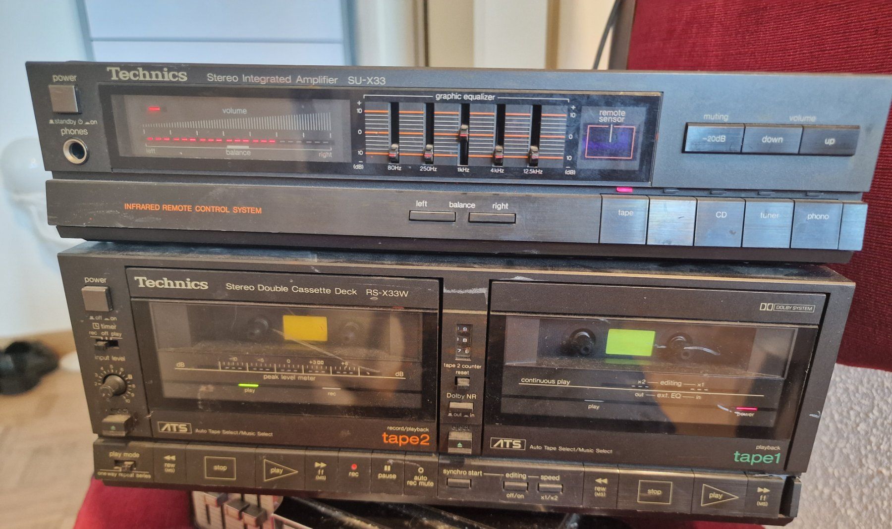 Technics Amplificatori: Amplificateur Technics SU-X33 et Deck RS-X33W</h2> – Usato da La Chaux-de-Fonds venduto da Ric_m628 3