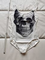 Body / Badekleid Skull Bones weiss Schädel *NEU* one size