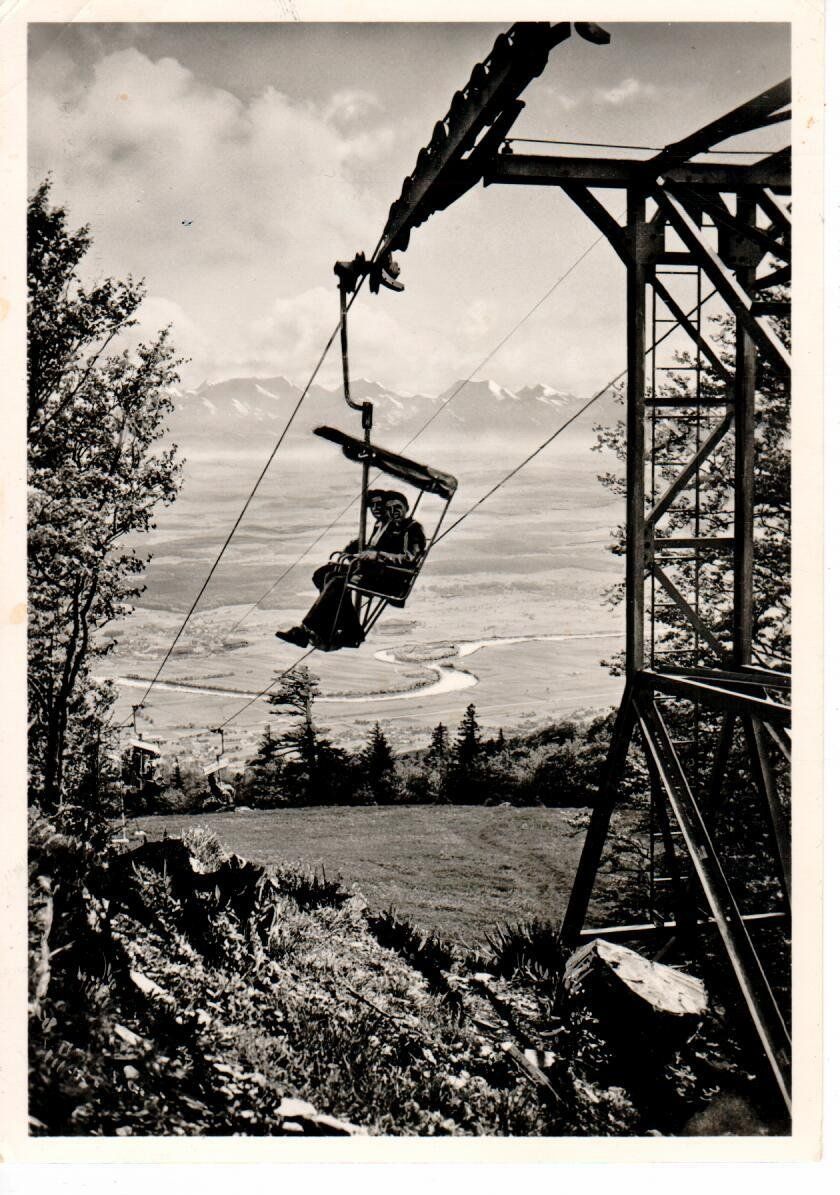 Cartoline postali: Bergbahn Weissenstein 1951 – Usato da Wolhusen venduto da Curver9