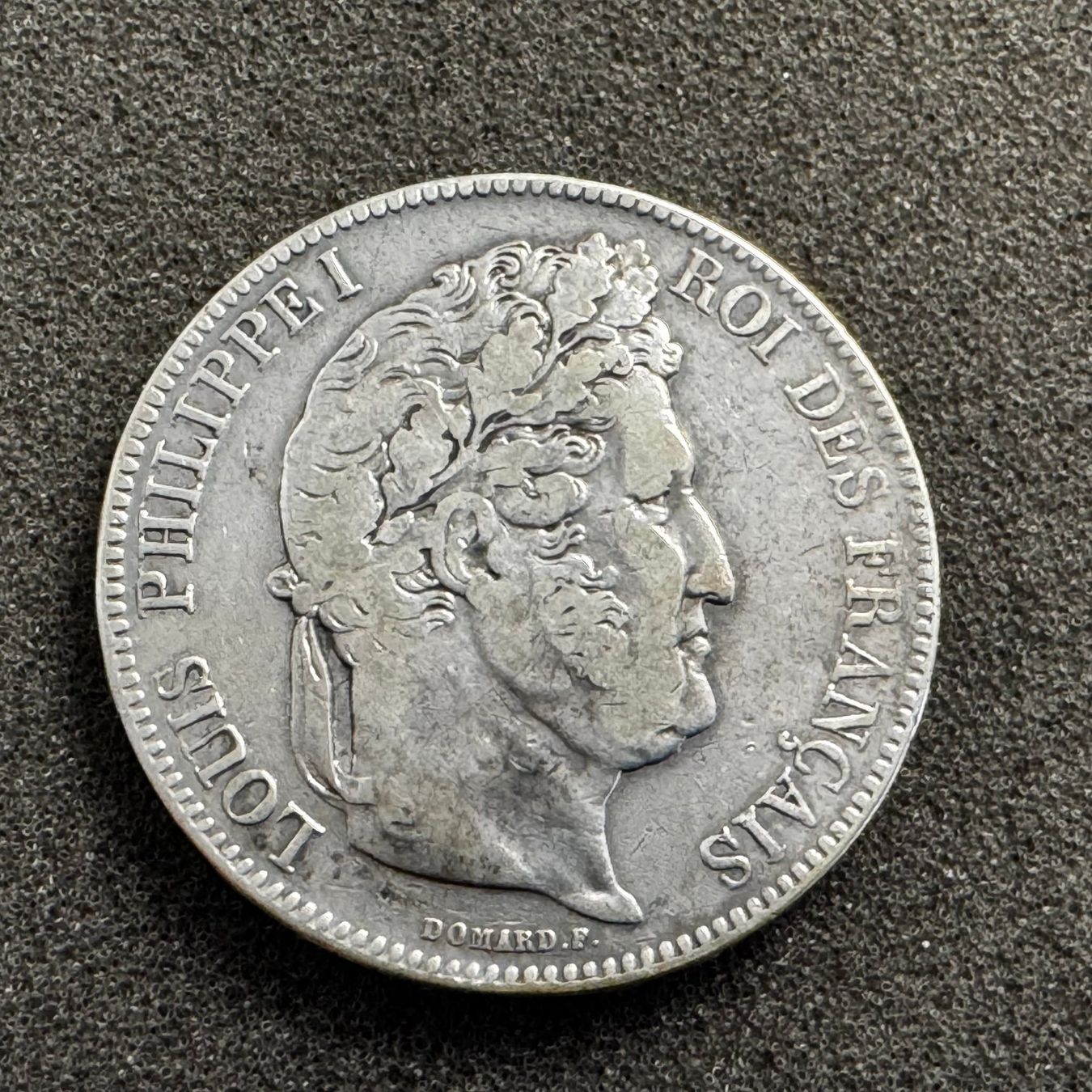 Alle Münzen: 5 Francs Silber Frankreich 1842 BB – Gebraucht aus Reitnau von tb-muenzen 1