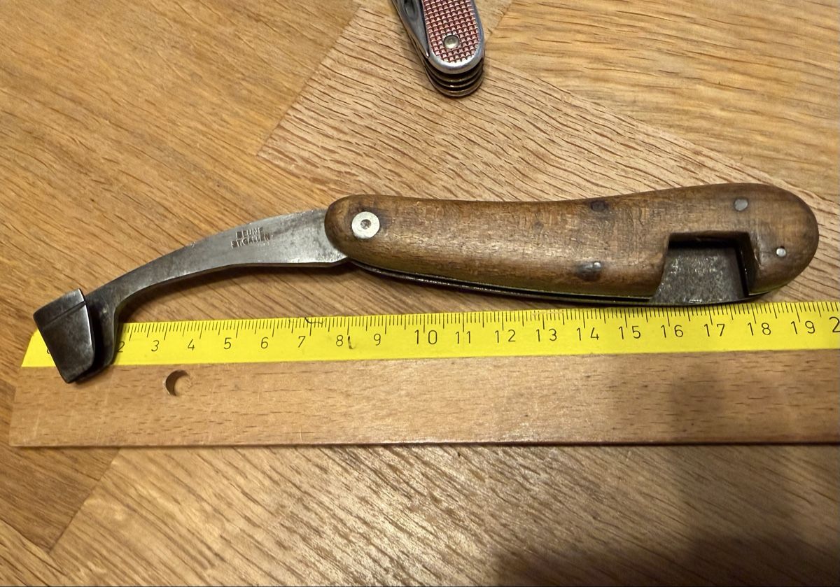 Coltelli tascabile: Taschenmesser B. BEUNE St. Gallen Klappmesser – Usato da Goldach venduto da Donpancho 9
