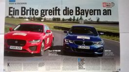 Test: Jaguar XE P300 AWD vs. BMW 330i