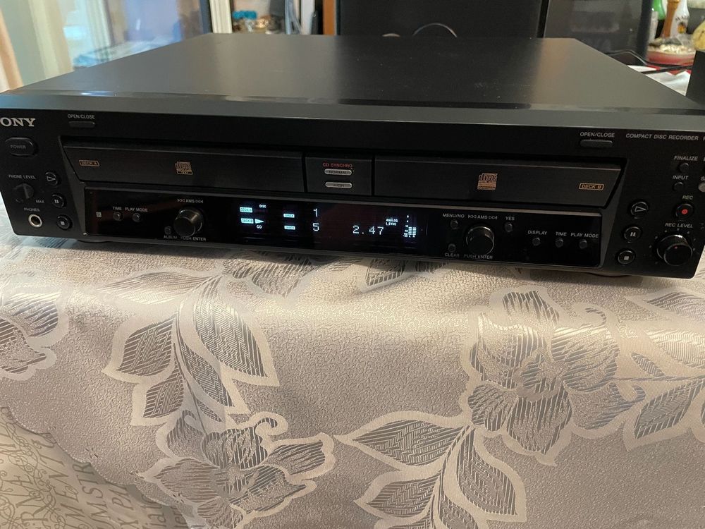 Sony Compact Disc Recorder RCD-W100 mit Fernbedienung (Gebraucht) in ...