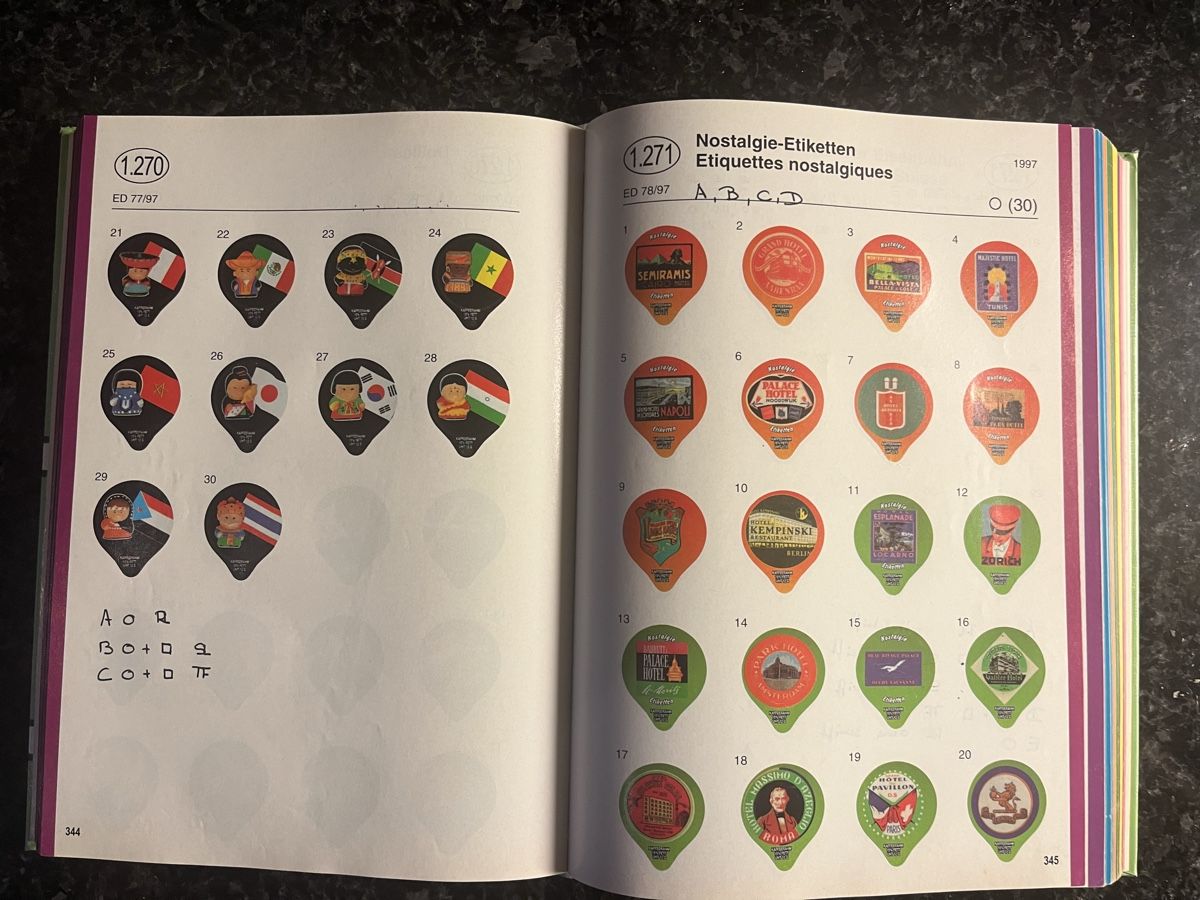 Libri: Kaffeerahmdeckeli Katalog Band 2 – Nuovo (secondo la descrizione) da Freidorf TG venduto da ern_7s68 1