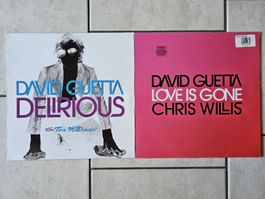 David Guetta  -  2x Singels  /  LP's