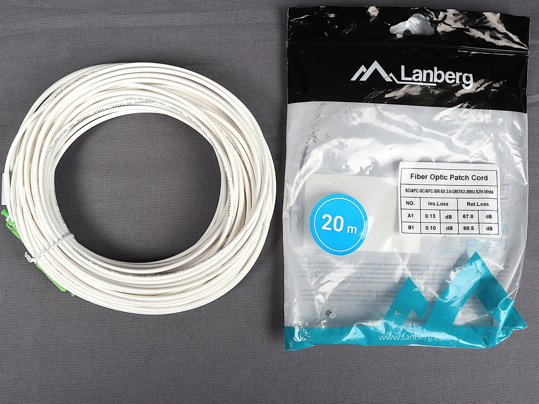Câbles: Lanberg Fiber Optic Patch Cord – Neuf (Voir description) à Steinen par Restwert_Steinen