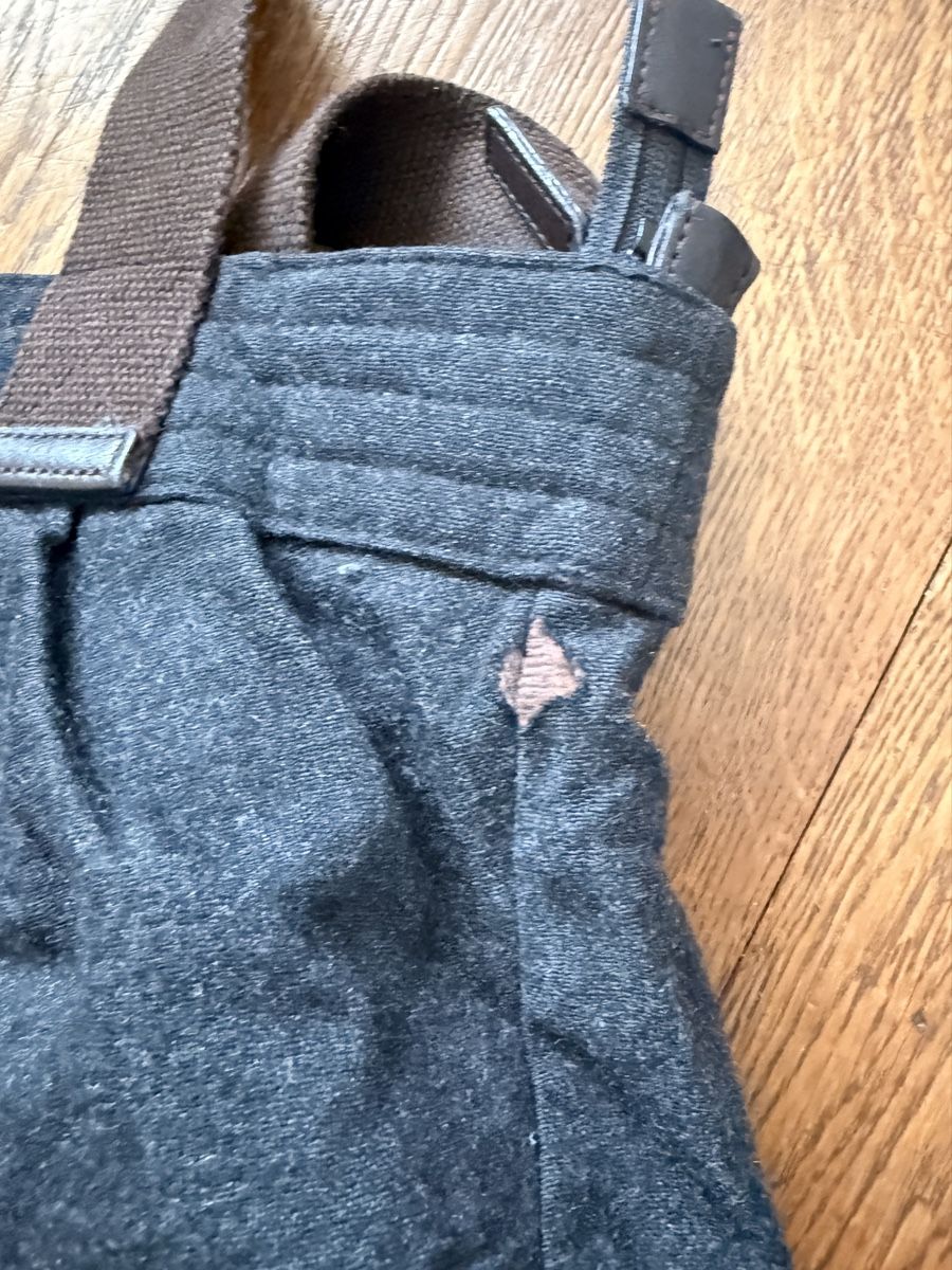 Taschen für Damen: Hübsche Stoffhandtasch dunkelgrau mit Trägern – Gebraucht aus Zürich von nakasch 3