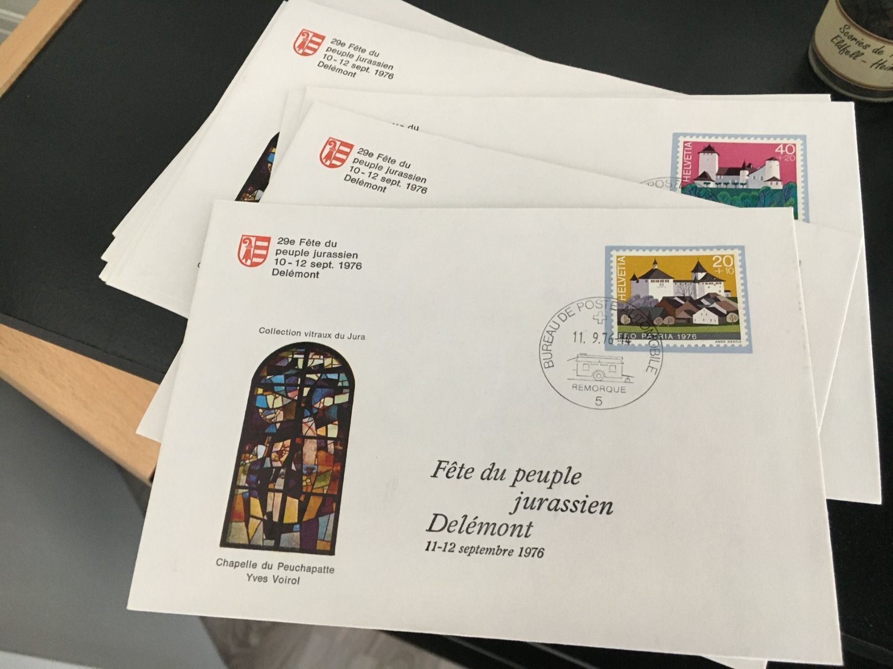 Alle Briefmarken: 1500 FDC ab 1969 / Einzel, Serie, Viererblock / CH UNO FR – Gebraucht aus Grand-Lancy von Dany1973 3