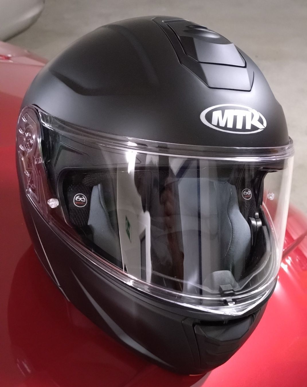 Casques & visières: Motorrad Klapphelm MTR – D'occasion à Grosswangen par Kombi-nat