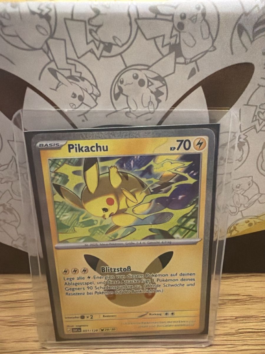 Pokémon Carte collezionabili: Pokémon Pikachu 051/128 - 30th DE – Nuovo (secondo la descrizione) da Bülach venduto da ran_kqm8