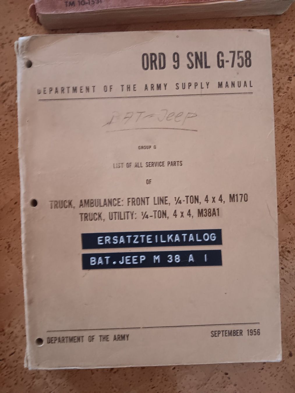 Bücher: Jeep und Dodge Handbücher – Gebraucht aus Turbenthal von Gmc6 2