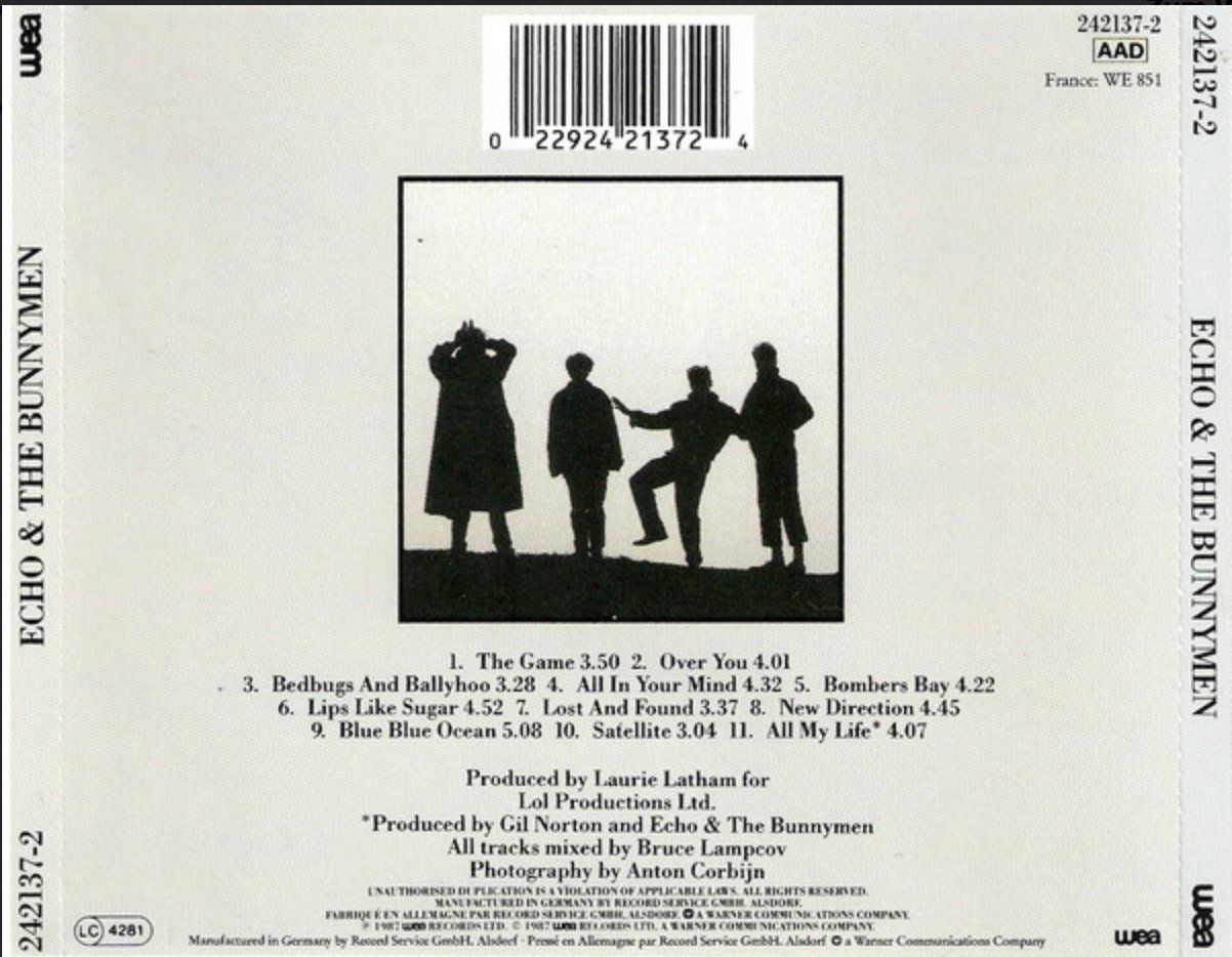 CD: Echo & The Bunnymen – Echo & The Bunnymen – Usato da Brunnen venduto da Barfly5 1