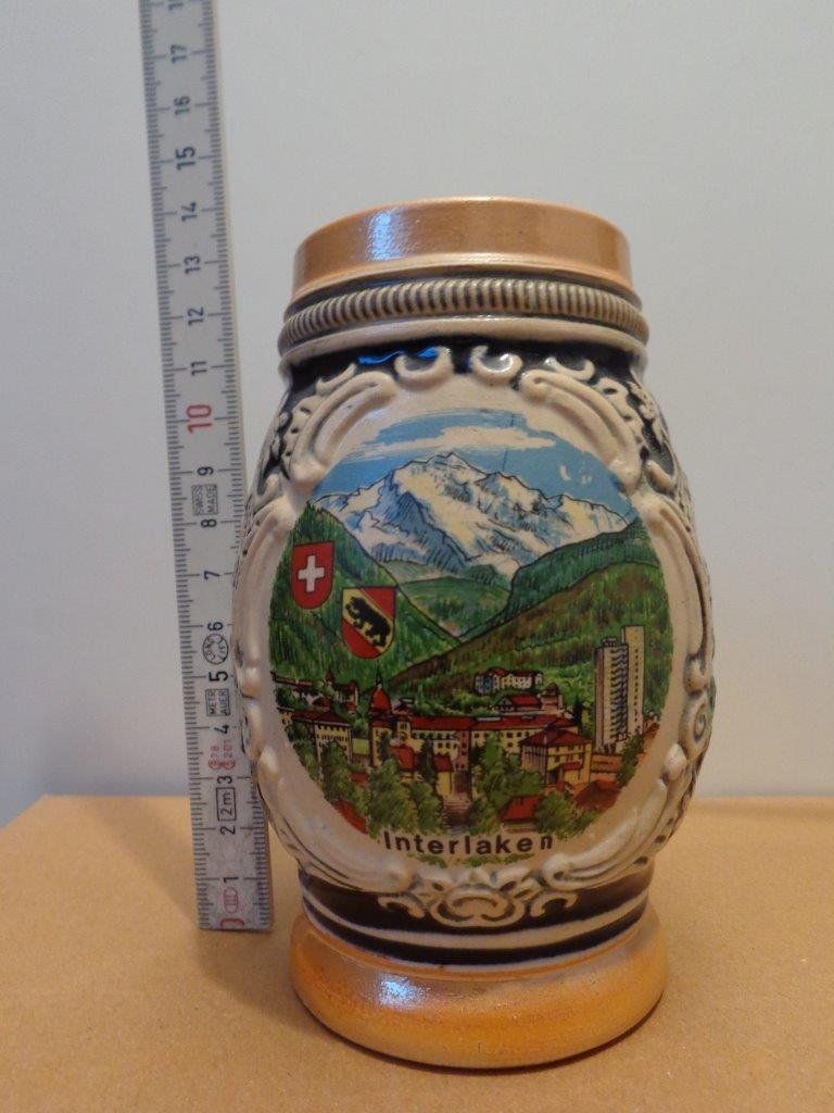 Bicchieri: Bierkrug Interlaken – Nuovo (secondo la descrizione) da Pfäffikon / ZH venduto da Pefkadett 5