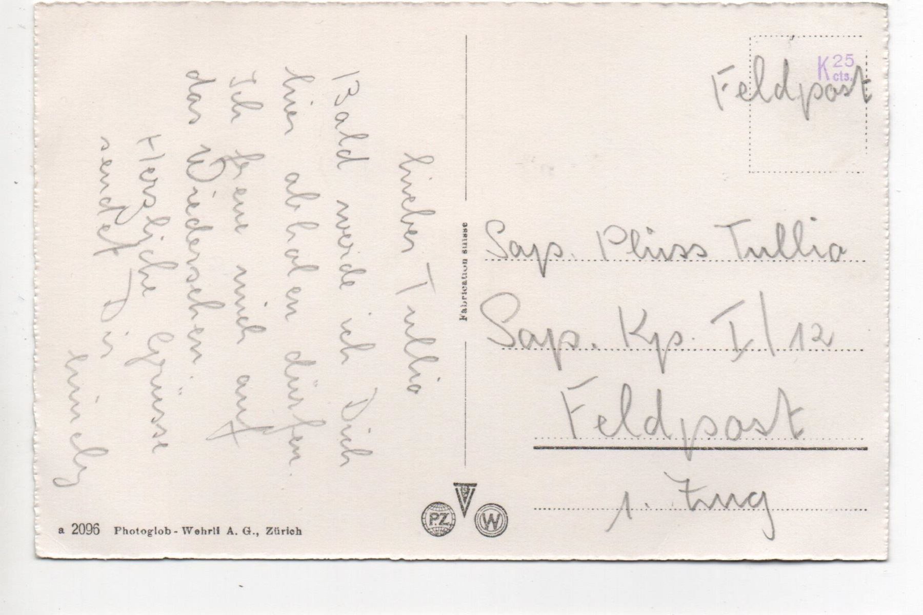 Cartoline postali: BIEL Volkshaus, Auto, Trolley-Bus – Usato da Jona venduto da philajona 1