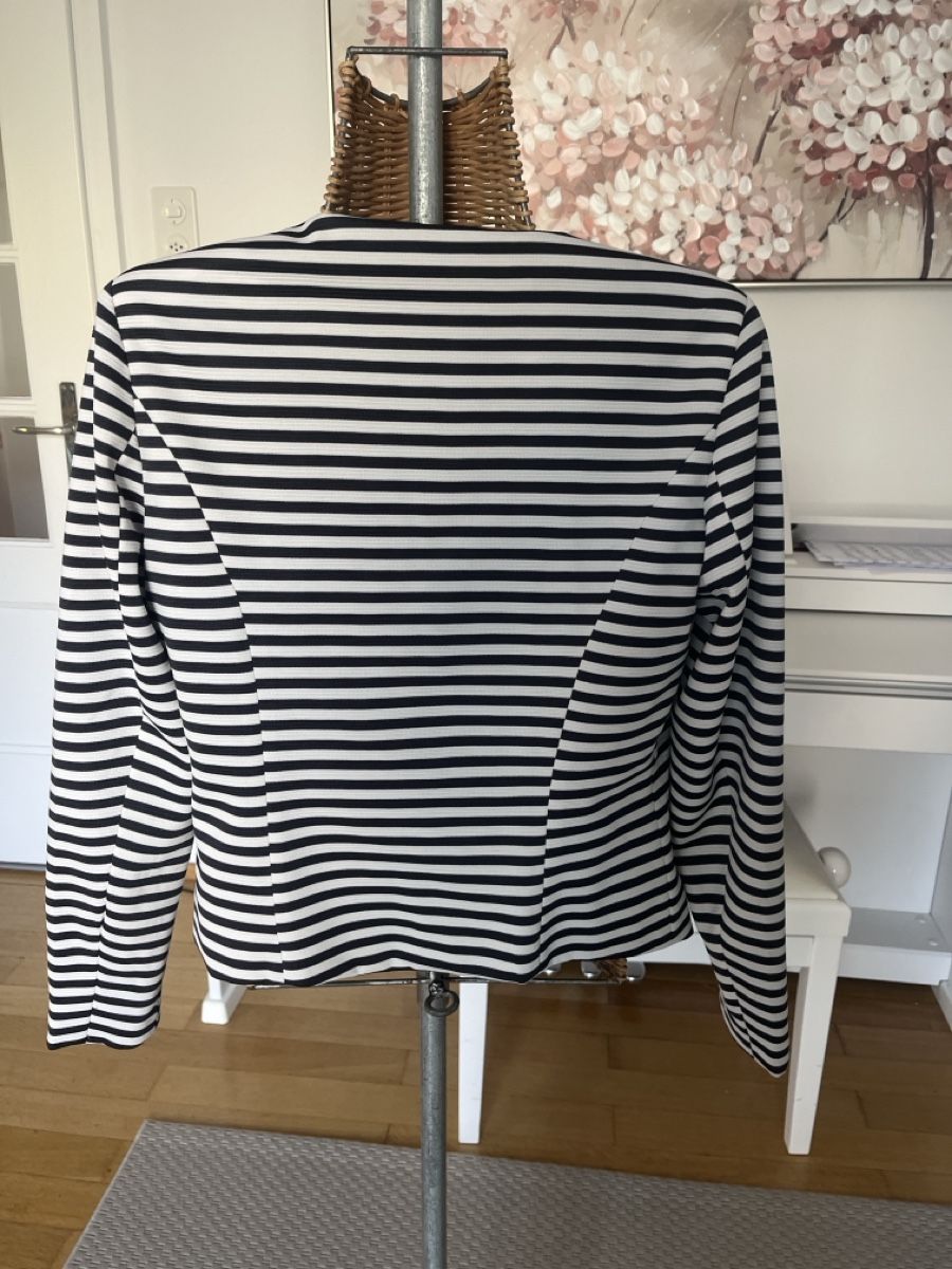 Only Giacche: Only Blazer, blau gestreift, 38 – Usato da Solothurn venduto da Bobesch08 2