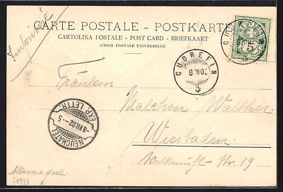Cartes postales: AK Neuchatel, Musée des Beaux-Arts – D'occasion à Berlin par bartko-reher 1
