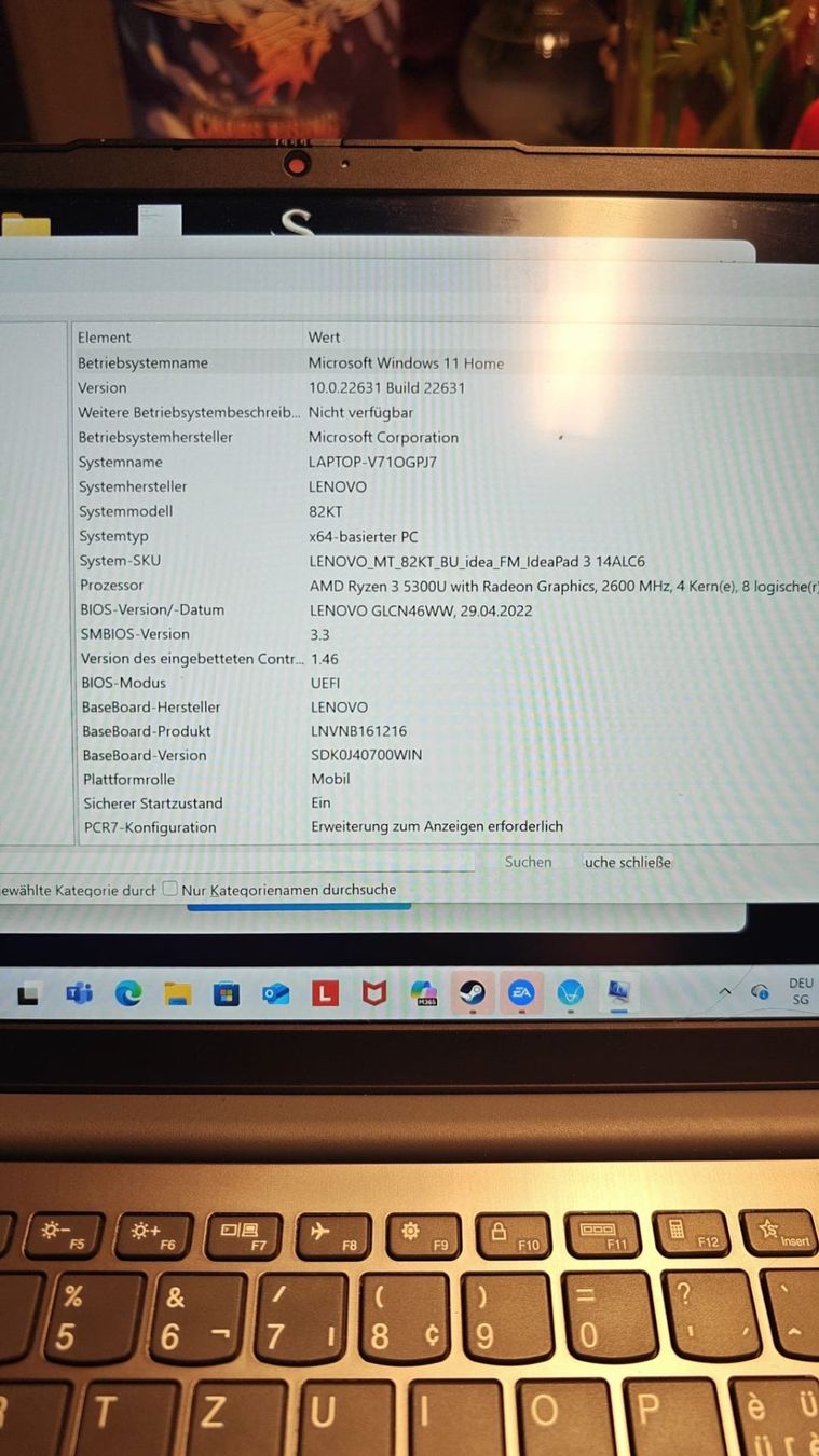Lenovo Portables: Lenovo Laptop IdeaPad 3 – D'occasion à Grub AR par Herthaner23 3