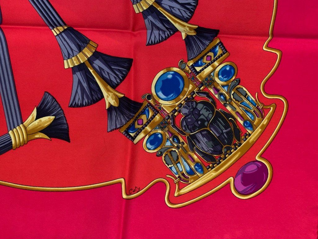 Hermès Foulard & Sciarpe: HERMES Foulard "EGYPTE" – Usato da Zürich venduto da Libraco 4