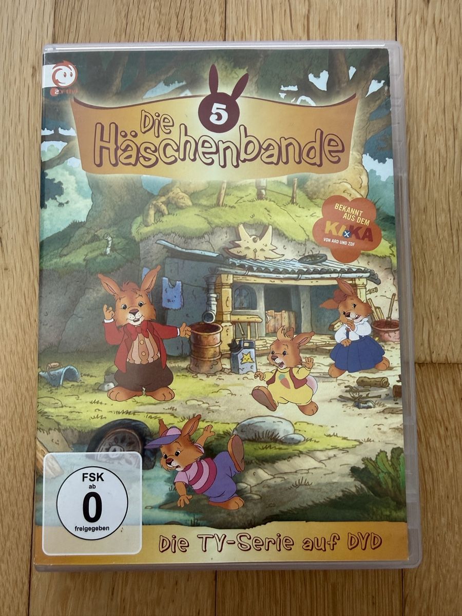 Tutti i DVDs: Die Häschenbande 5 DVD – Usato da Zürich venduto da audrey_dri
