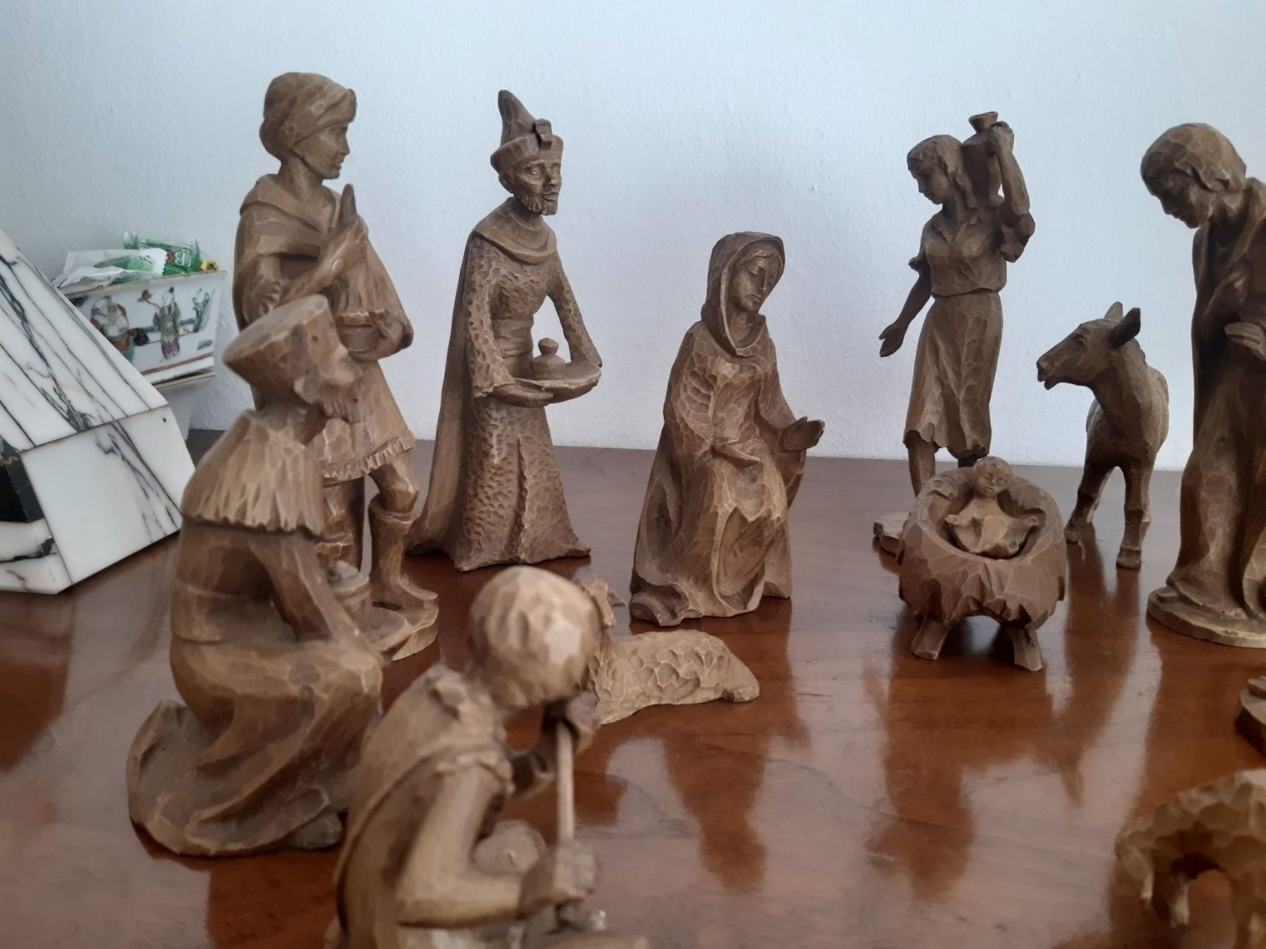 Tutte le decorazioni: Weihnachtskrippe Figuren Set Weihnachten – Usato da Luzern venduto da Sontru 1