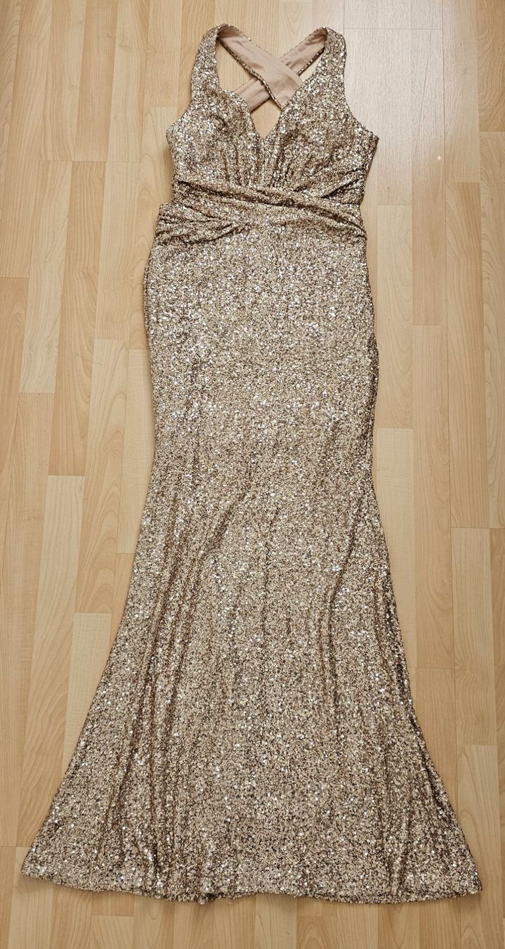 Vestiti: Glitzerndes Abendkleid, Grösse 38, festlich & elegant! – Usato da Birr venduto da V-K 2