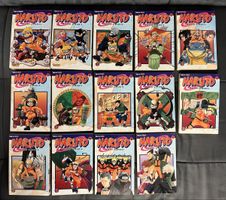 14x Naruto Manga Bände Vol. 1-3, 12-20, 36-37