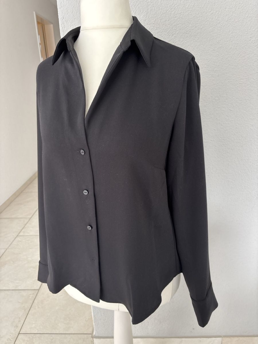 Camicette: Elegante Mango Bluse, Grösse L, Schwarz – Nuovo (secondo la descrizione) da Rothenburg venduto da Momo1302 1