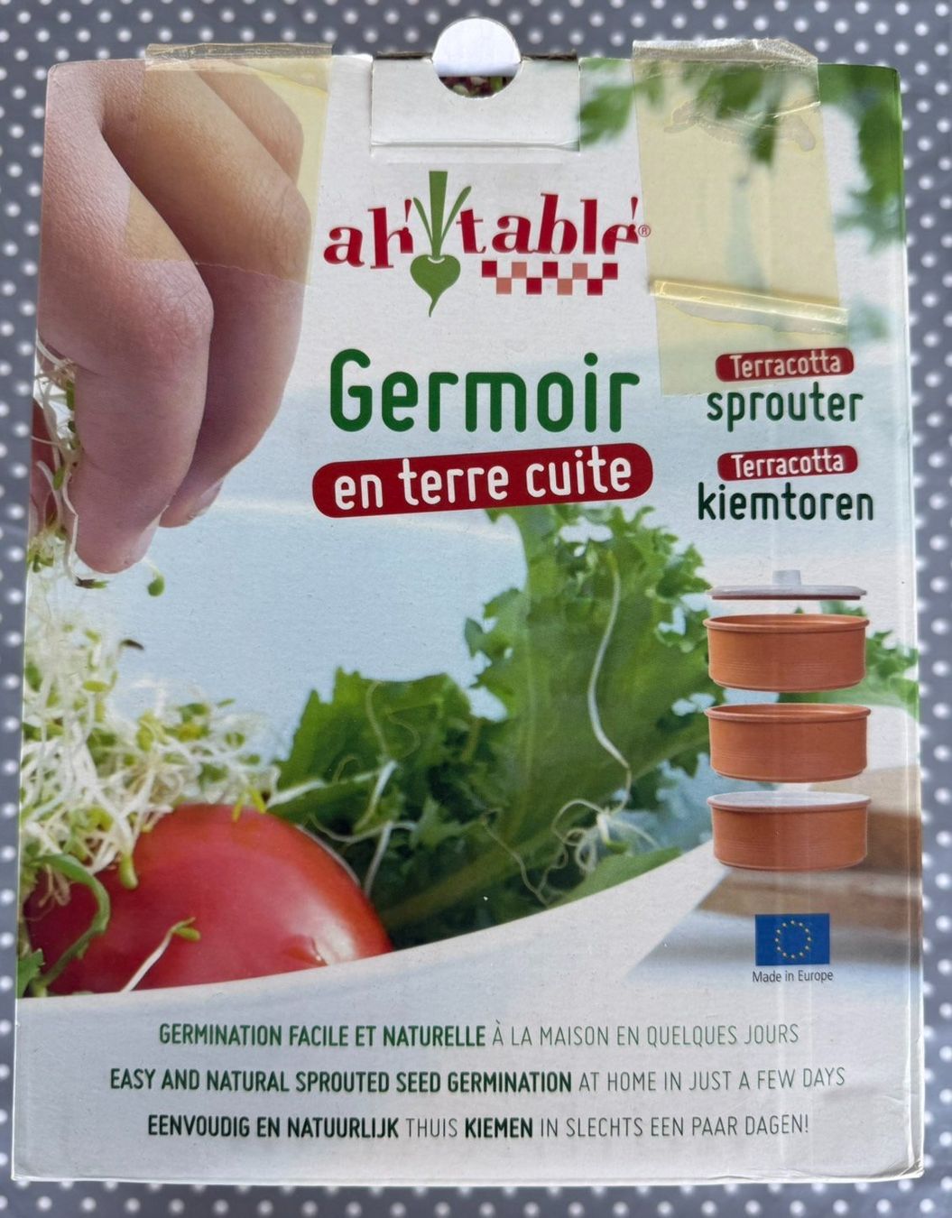 Küchengeräte: Keim Sprosser Terrakotta Germoir neu – Neu und originalverpackt aus Zürich von Dmbz
