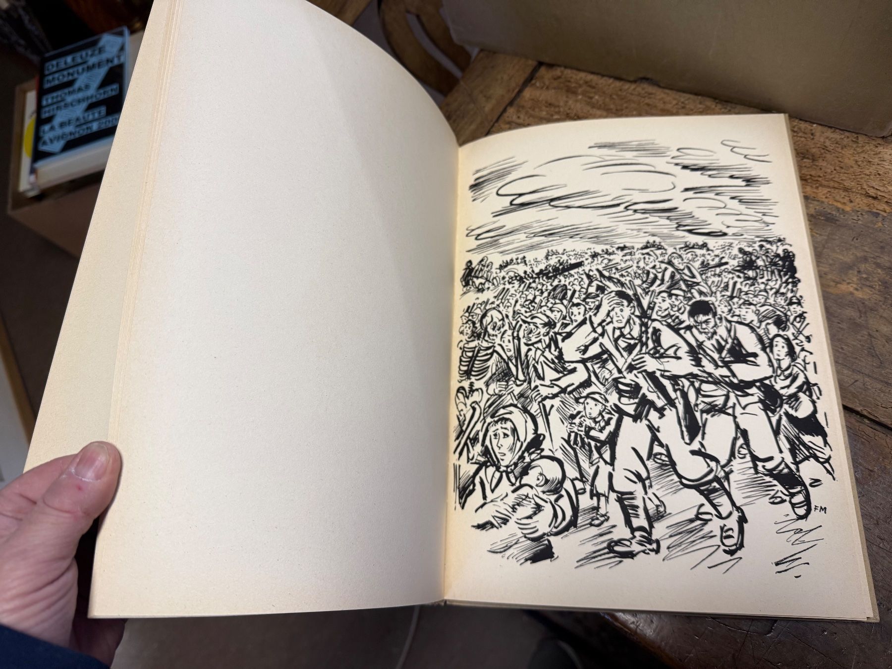 Libri: Frans MASEREEL Danse Macabre 1941 nummeriert – Usato da Bern venduto da Jwpm66 6