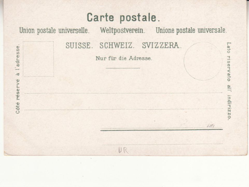 Cartoline postali: Göschenen ca. 1900 – Usato da Bürglen TG venduto da StampGraf 1