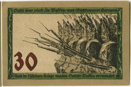 Notgeld "30 Pfennig. Suhl"